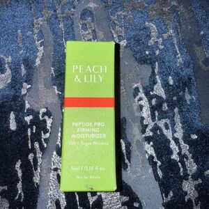 Peach & Lily Peptide Pro Firming Moisturizer 5mL 0.16oz Sample Mini New‎